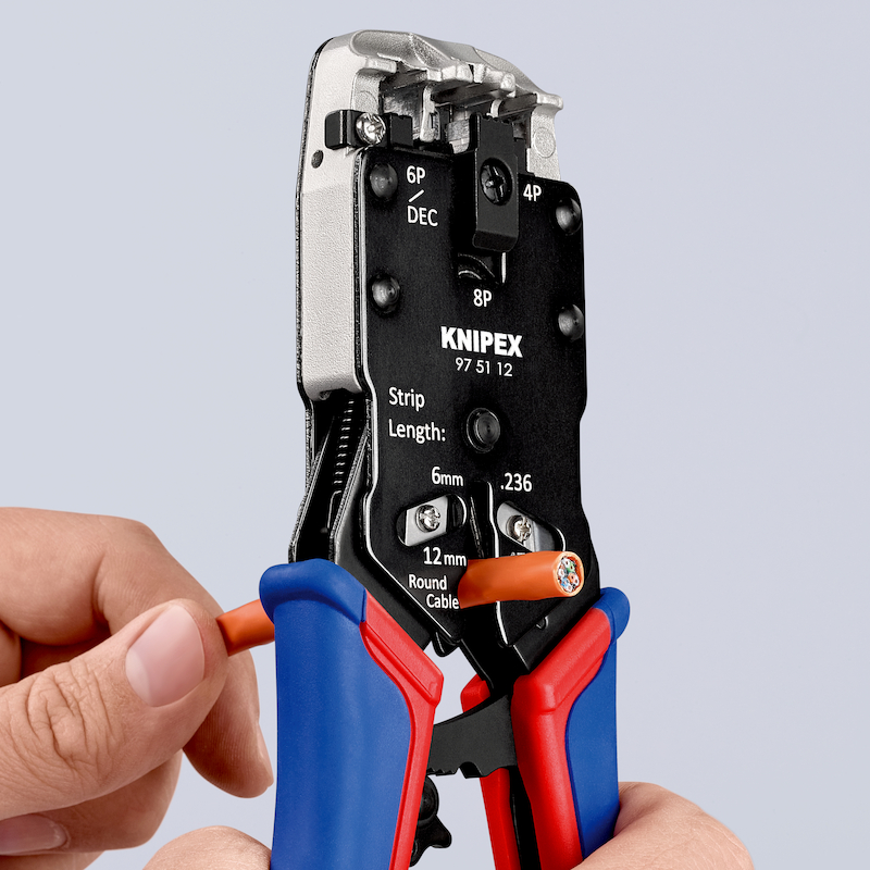 KNIPEX 975112 KRIMPTANG VOOR WESTERN-STEKKERS