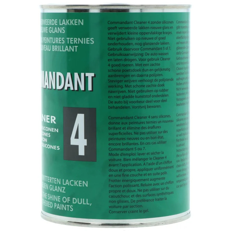 NETTOYANT POLISSAGE FIN     4     1KG   COMMANDANT