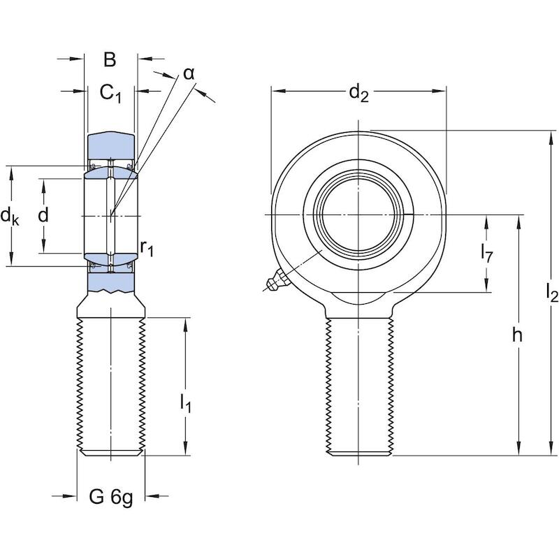 STANGKOP                    SA 30 ES-2RS       SKF