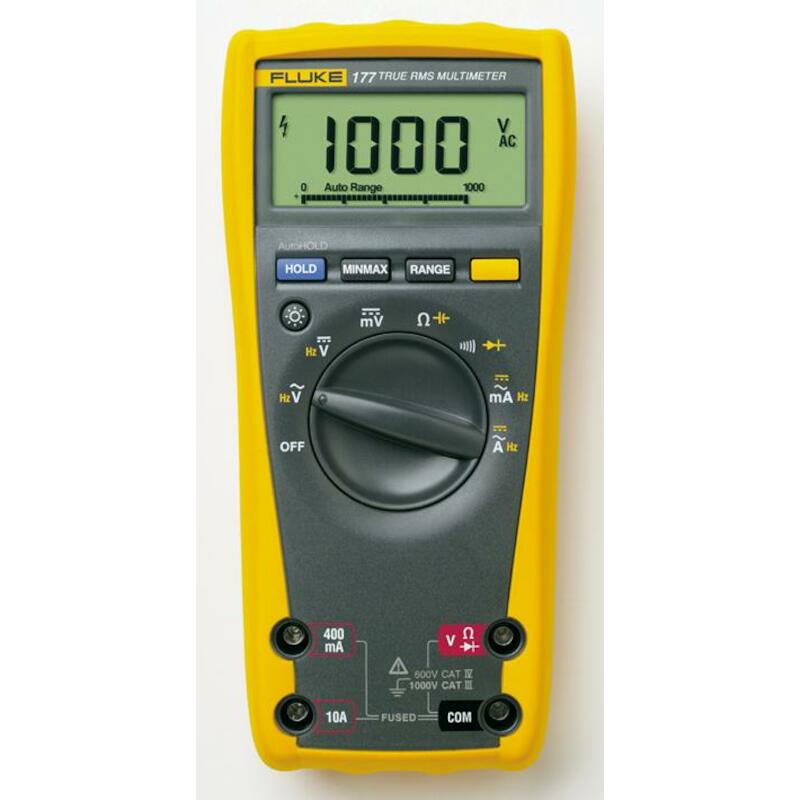 MULTIMETER DIG.TRUE RMS     FLUKE-177 1X9V   FLUKE
