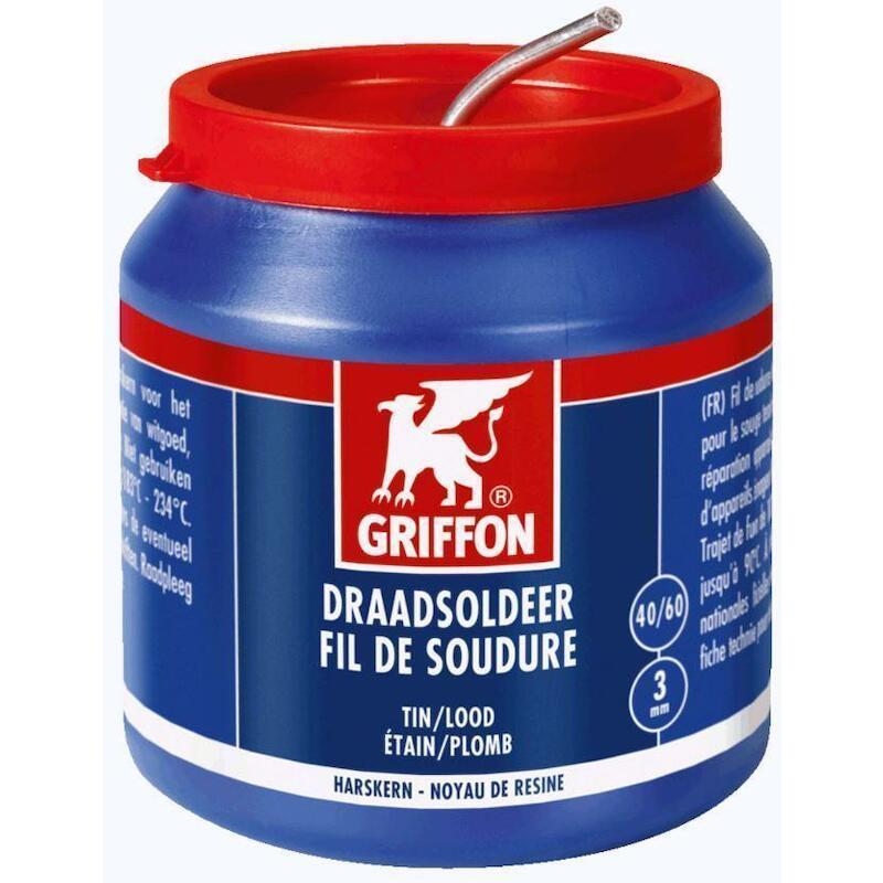 SOLDEERTIN-LOOD 60/40 3MM   CFS    -500G   GRIFFON