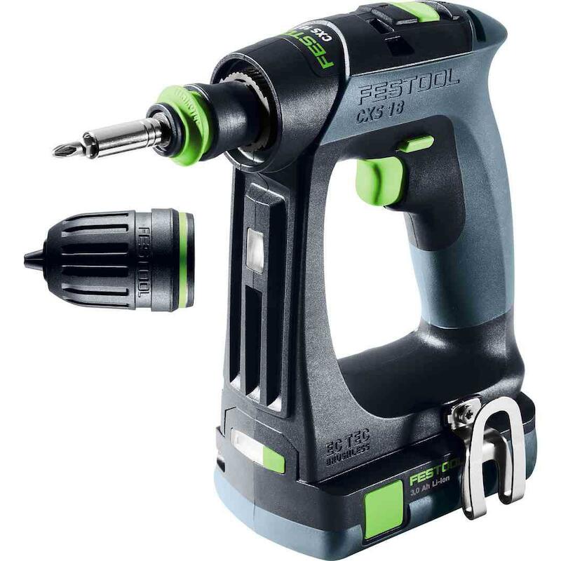 COMPACTE ACCU-SCHROEFBOORMACHINE CXS 18 C 3,0-PLUS - 576883 - FESTOOL