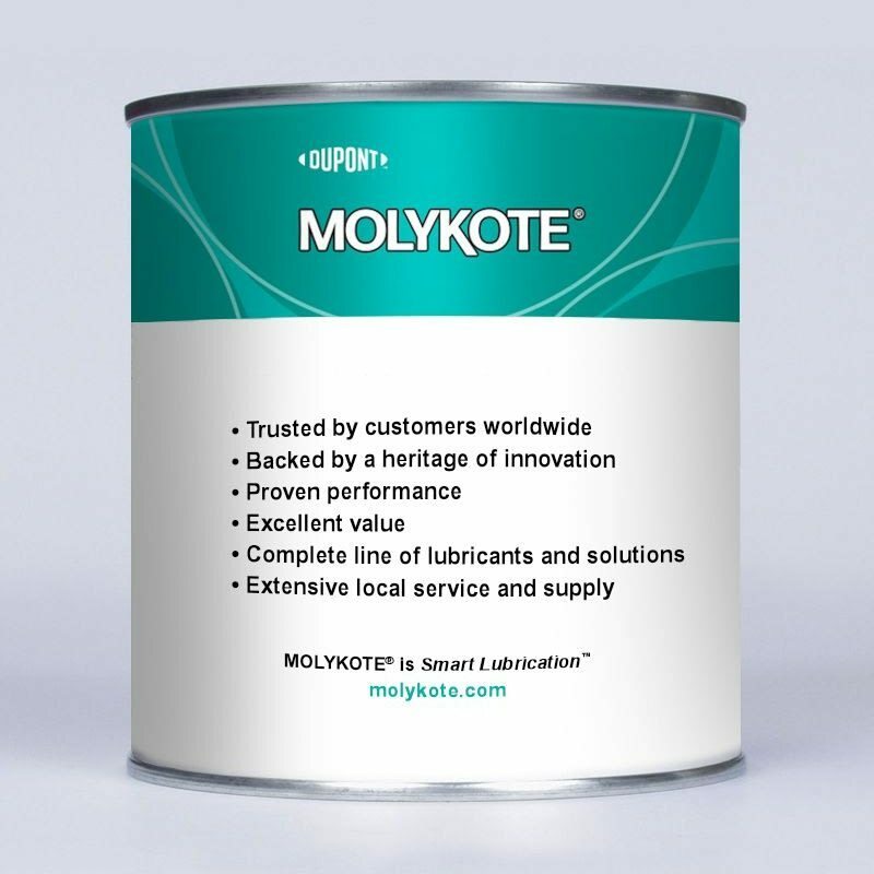 PASTA MOLYKOTE - BLIK       DX WIT - 1 KG