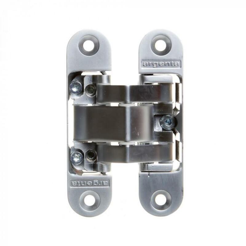 REGELB.SCHARNIER CHROOM MAT INVISIBLE SMALL ARGENT