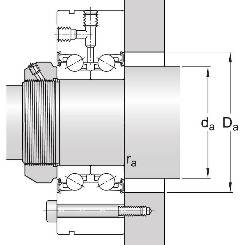 HOEKCONTACTKOGELTAATSLAGER - SKF BEAM 020068-2RS