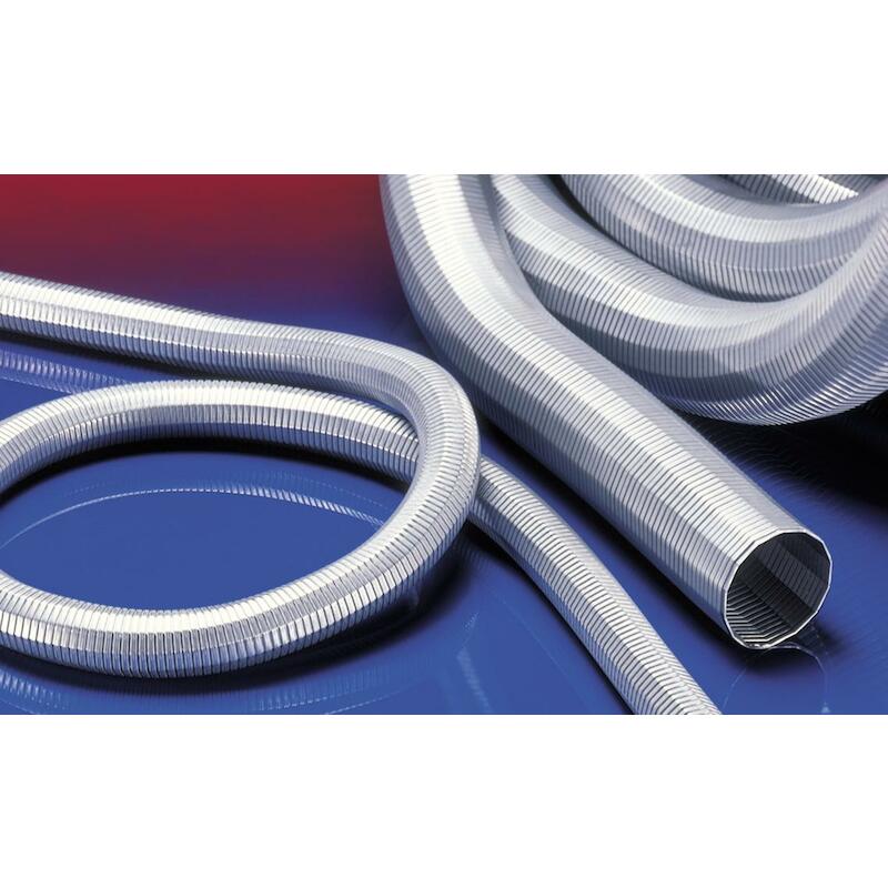 TUYAU D'ASPIR.MÉTAL   225MM METAL HOSE 375  NORRES