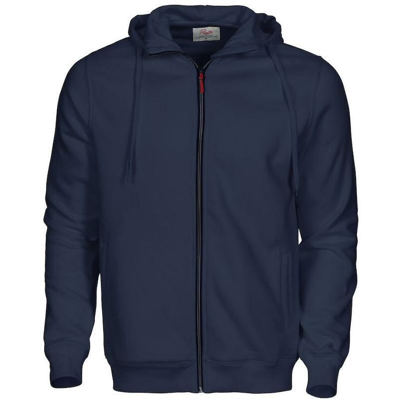 HOODIE/ZIP COTTON/PES       OVERHEAD MARINE   3XL