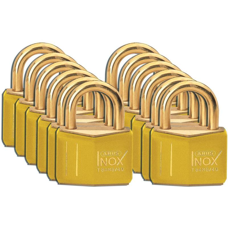 CADENAS LAITON JAUNE        051357 (12PCS)   BRADY