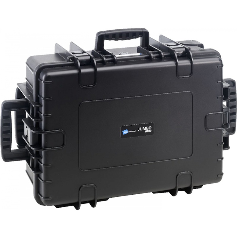 KOFFER THOUGH CASE JUMBO    117.19/P ZWART     B&W