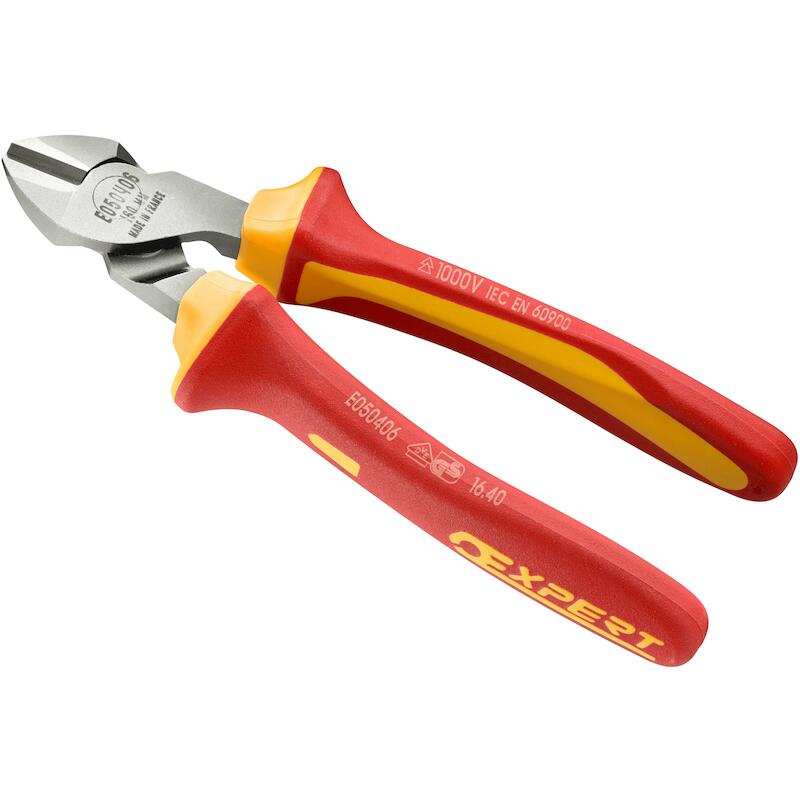 PINCE COUPANTE 1000V VDE    E050406 L=160MM EXPERT