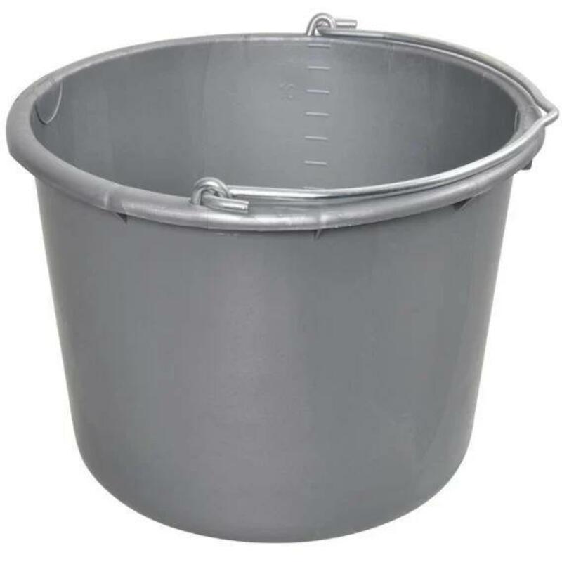 EMMER VERSTERKT GRIJS 12L   EMM00120-1110