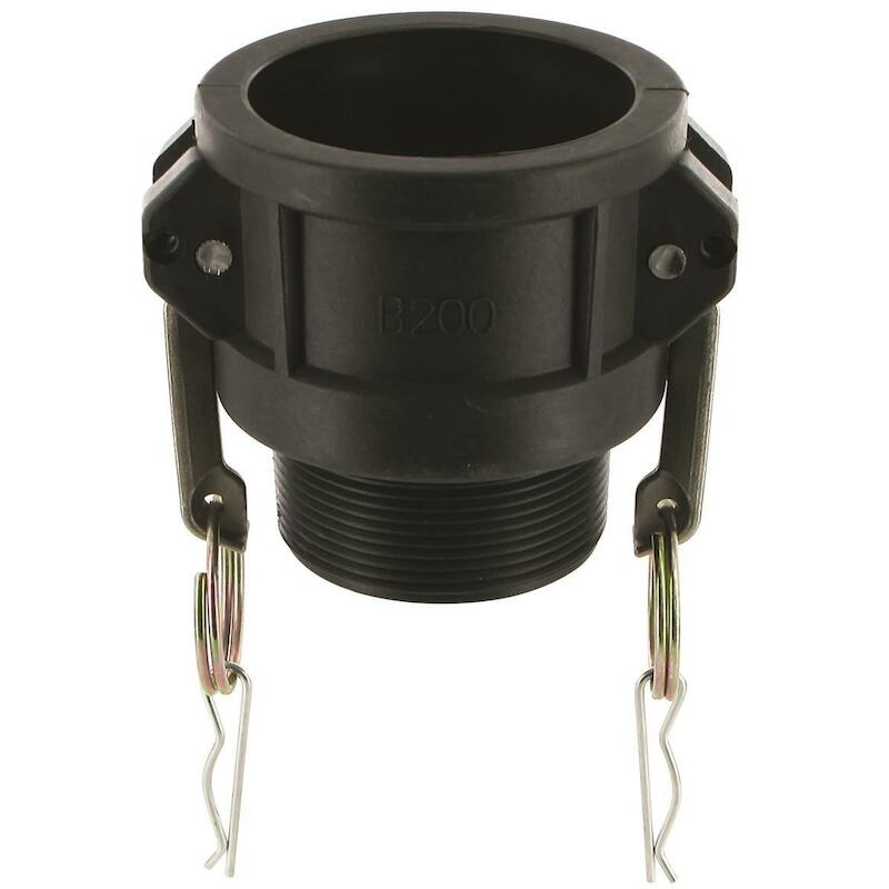 KOPP.VROUW.DN25 X 1" M BSPT          B- PP-CAMLOCK