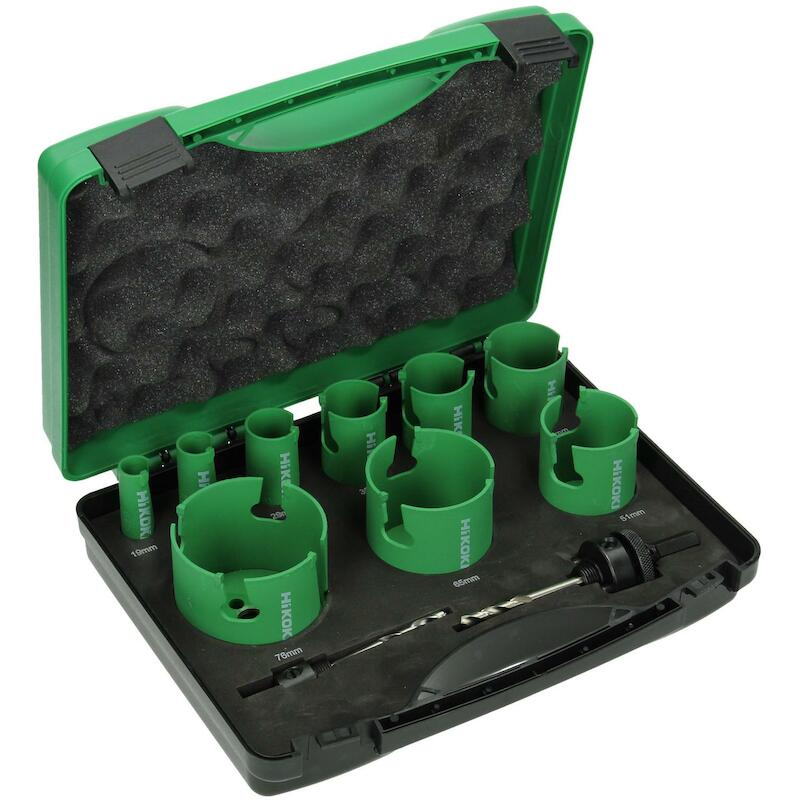 JEU SCIE CLOUCHES ELECTR.   754252    (11PC)HIKOKI