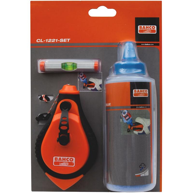 SET CORDEAU TRACEUR,NIVEAU  CL-1221-SET + CRAIE