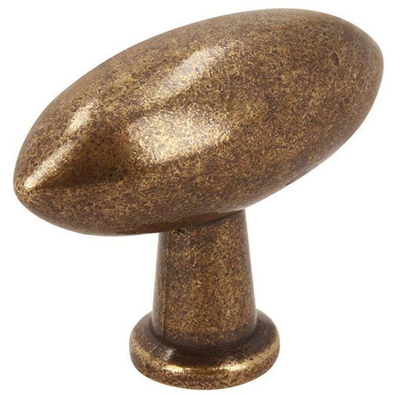 BOUTON MEUBLE'OLIVE'V.LAIT. 2039-38ZN10 38MM  SIRO