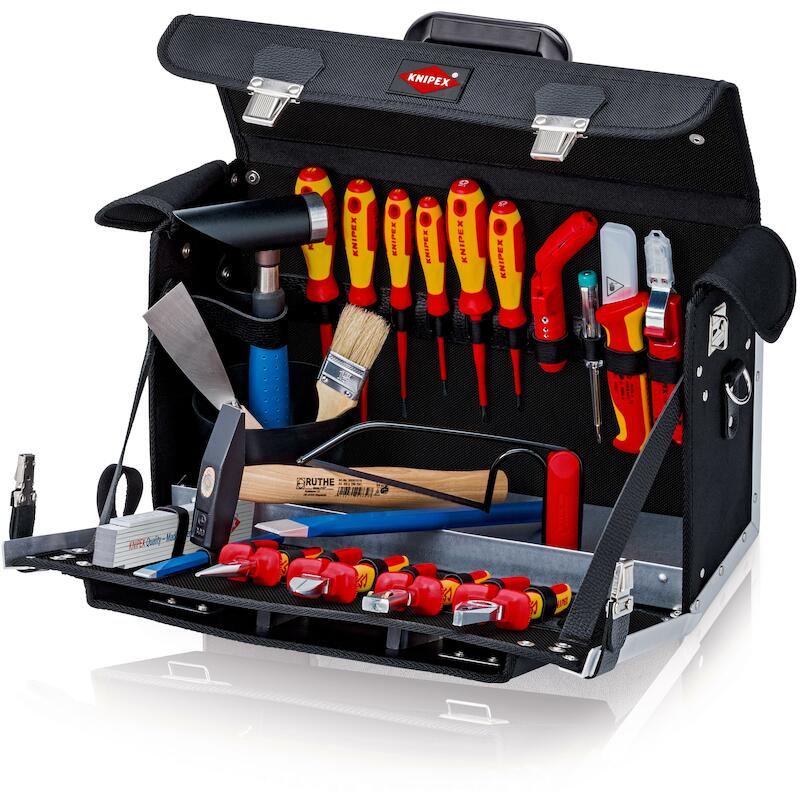 GEREEDSCHAPSKOFFER ELECTR.  00 21 02 EL (23ST)KNIP