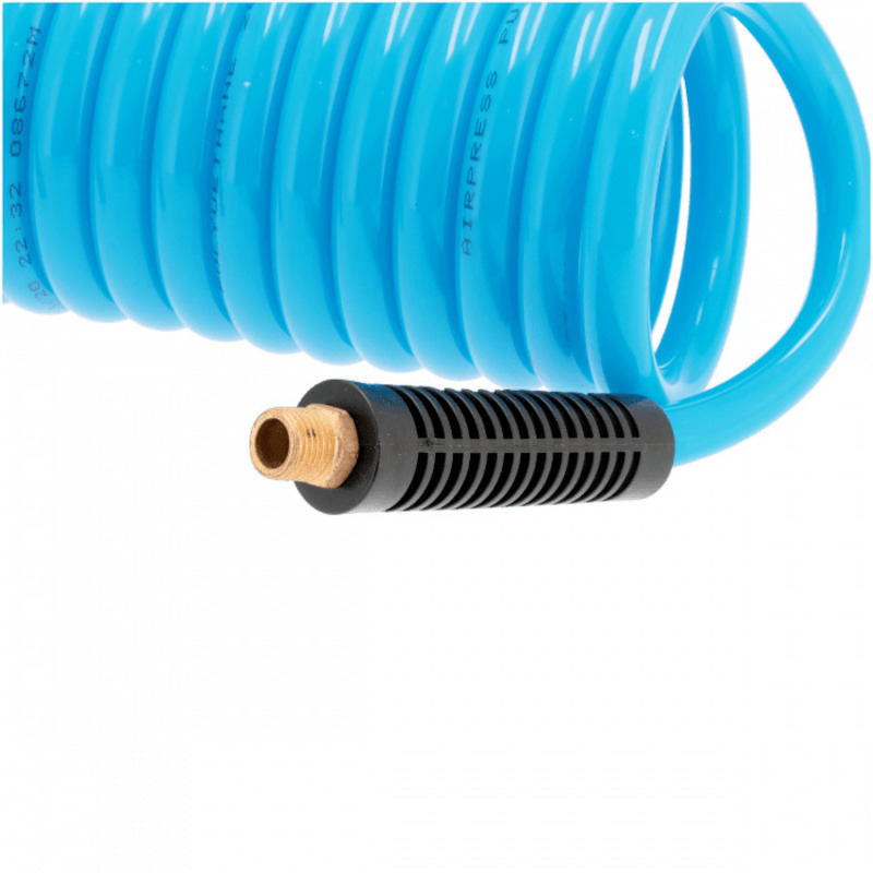 TUYAU SPIR.PU 12X1/4" BLEU  4304224   (5M)AIRPRESS