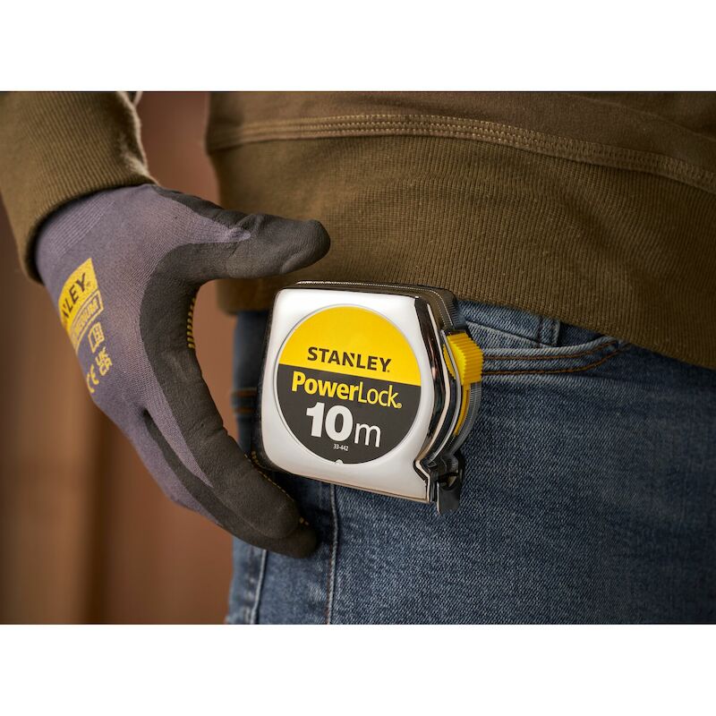 ROLMETER POWERLOCK ABS 25MM 0-33-442  10M  STANLEY