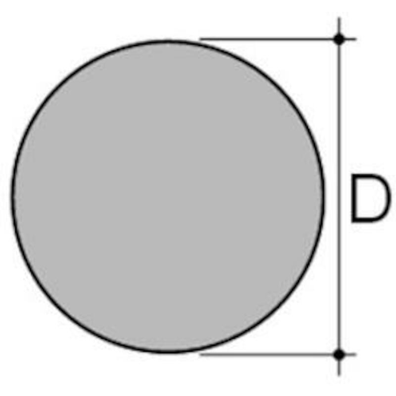 BARREN RONDE 3    (0,060KG/M) INOX 304