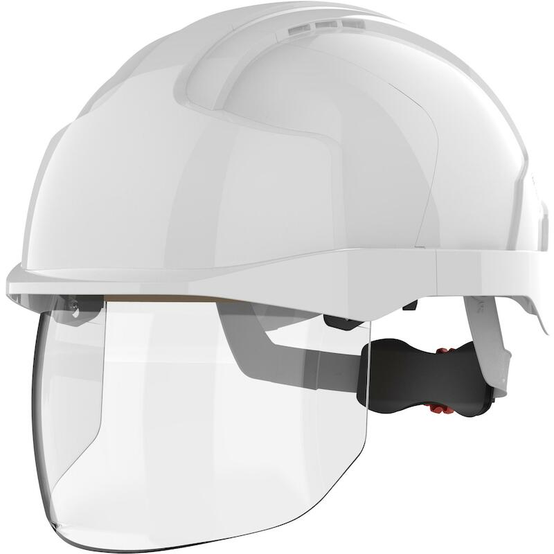 HELM VENTIL.+DRAAIKNOP      EVO WIT VISTASHIELD JS