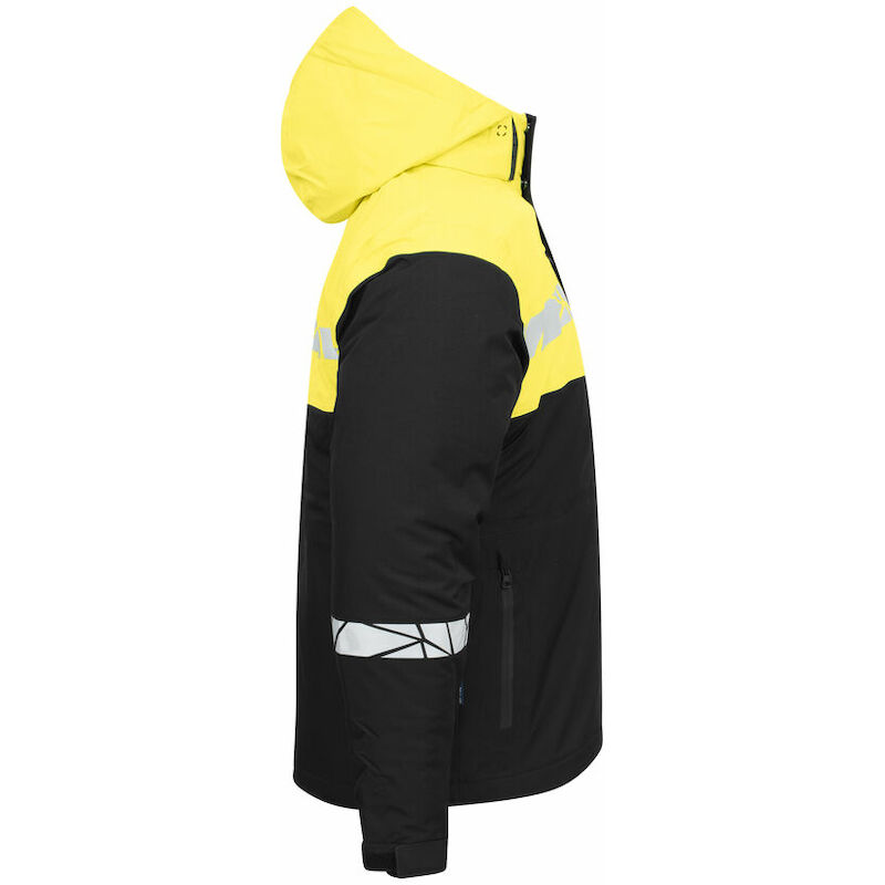 JAS SOFTSHELL GEVOERD       7415 ZW/GE  4XL PROJOB