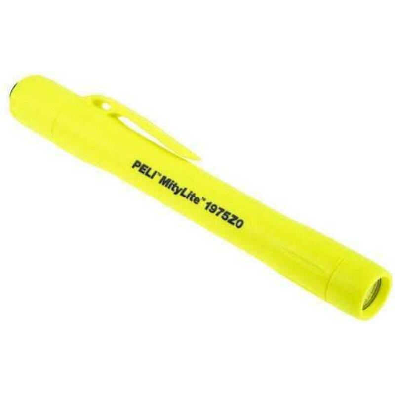 LAMPE À POCHE JAUNE ZONE 0  1975ZO  2XAAA     PELI