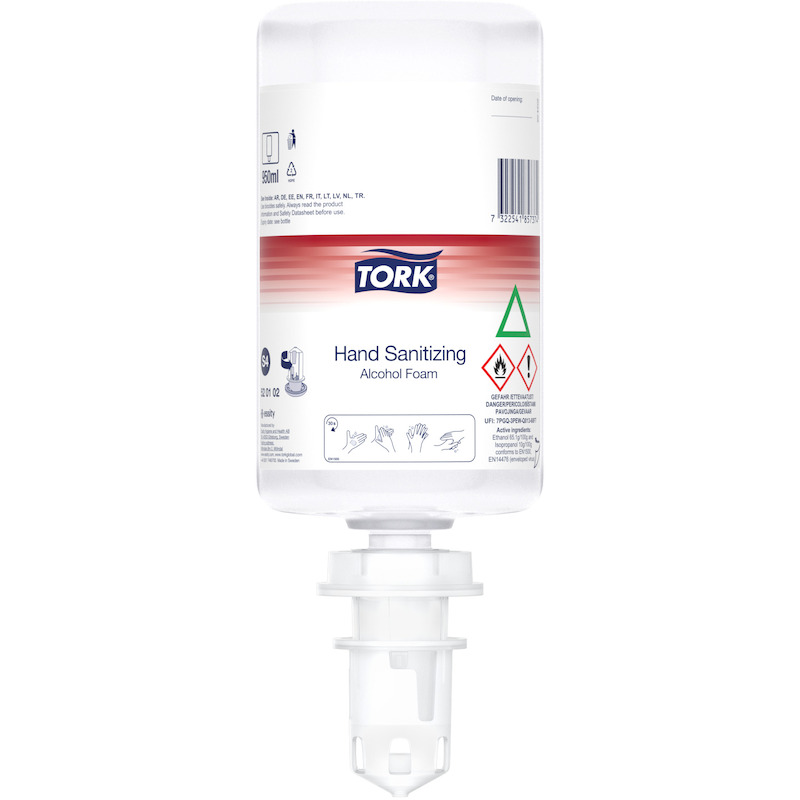ALCOHOL FOAM HANDSESINFECT. 520102 - 950ML    TORK