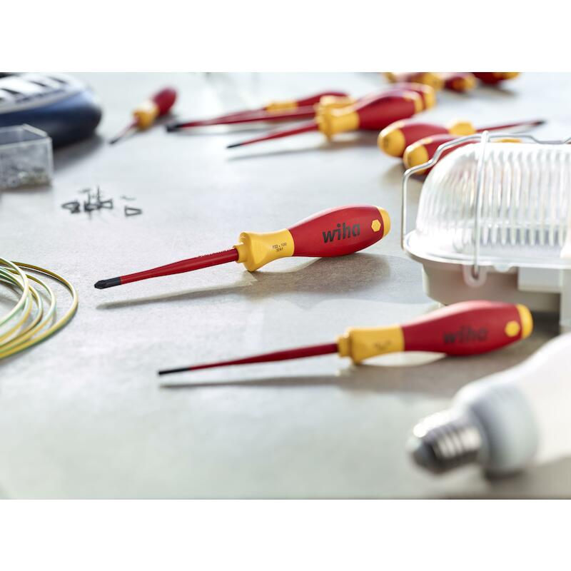 SCHROEVENDRAAIER SOFTFINISH ELECTRIC SLIMFIX SLEUFKOP - 3201035100 - WIHA