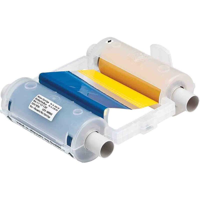 RUBAN GLOBALMARK N/R/BL/JAU 076791 200MM     BRADY