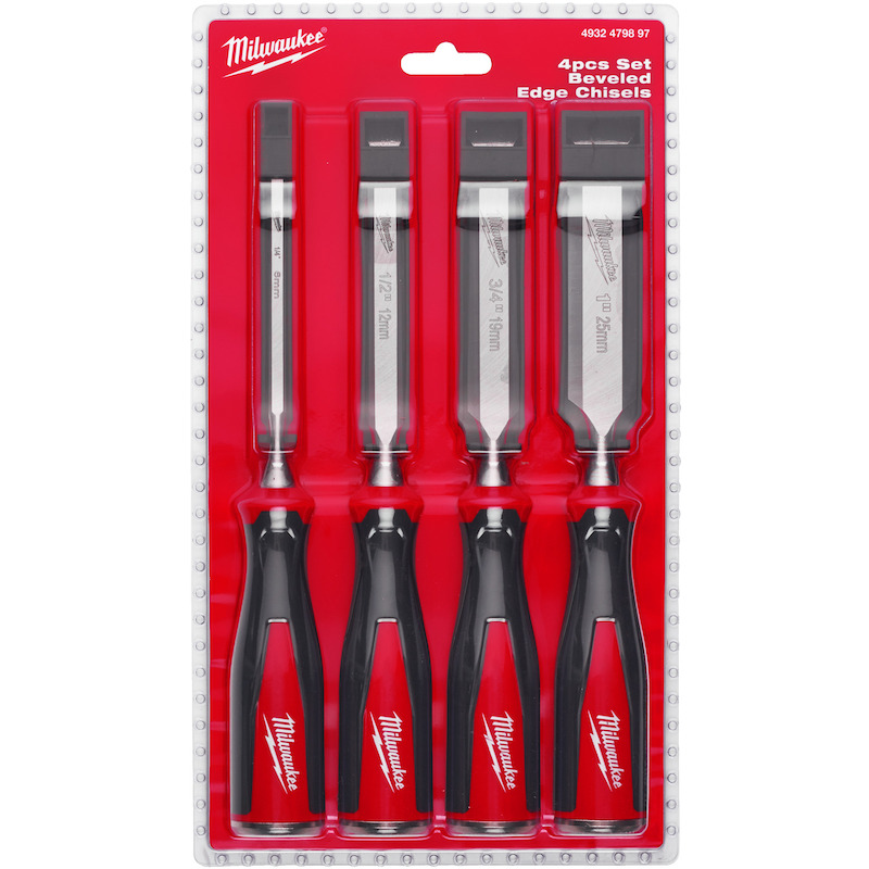HOUTBEITELSET               4932479897 (4ST) MILWA