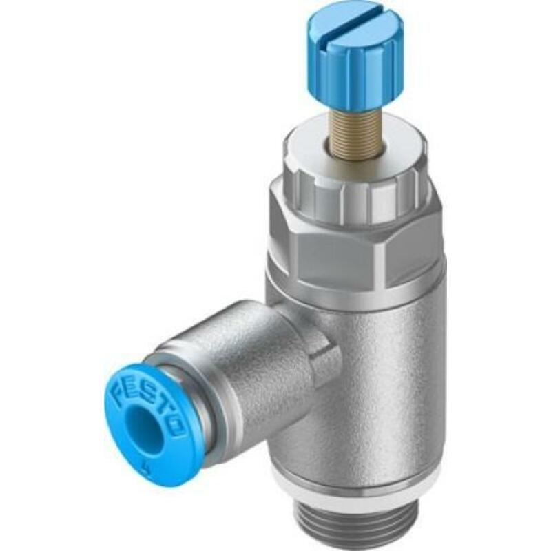 SMOORVENTIEL MET TERUGSLAGKLEP GRLA-1/8-QS-4-RS-D (197580) FESTO