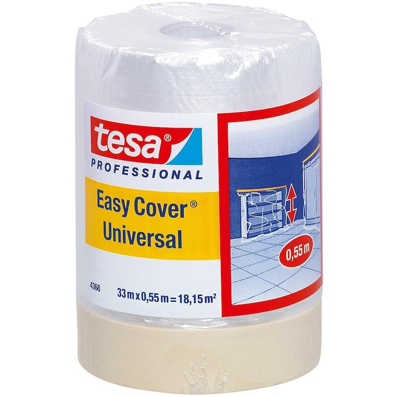 RUBAN ADH.EASY COVER TRANSP.4368  1100MM X 33M TES