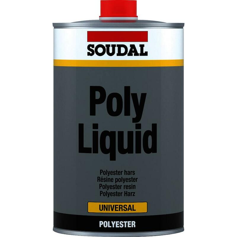 POLYESTERHARS 2C. BRUIN     POLYLIQUID  1KG SOUDAL