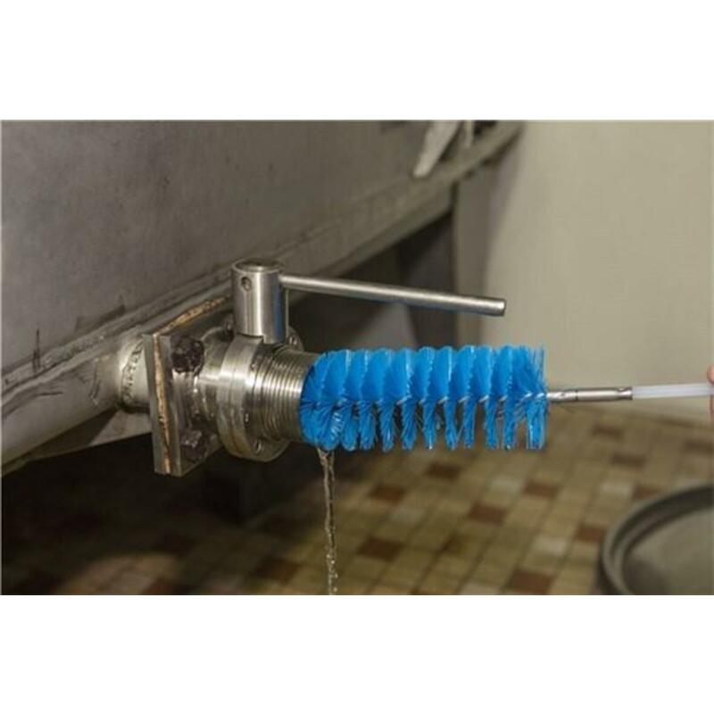 FLESSENBORSTEL - VIKAN 5356/3 - BLAUW 205 MM