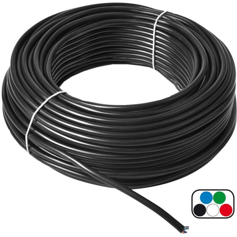 DRAAD 5X1,00 ROND PVC