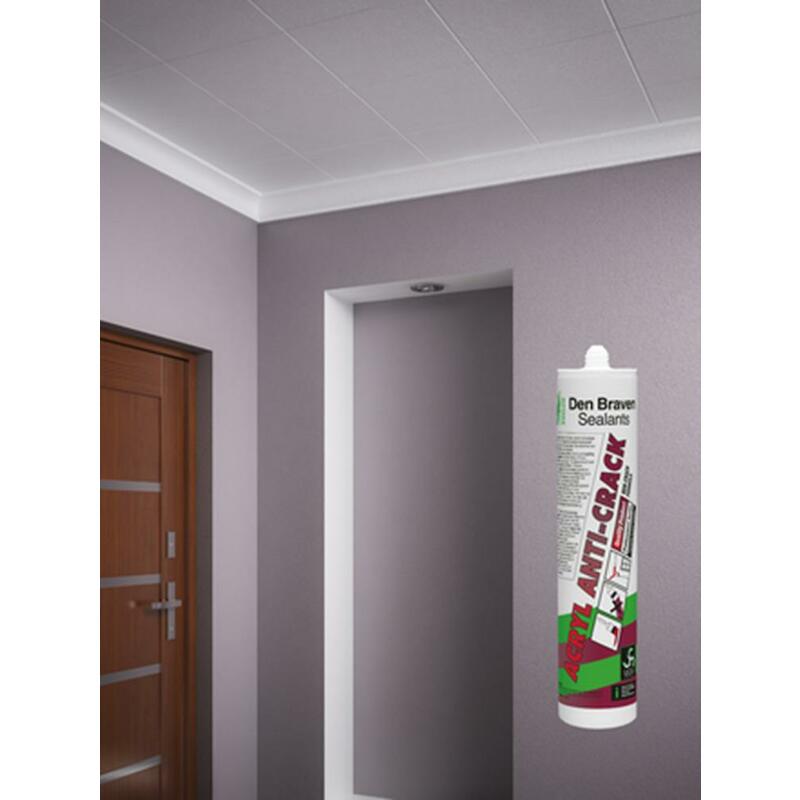 KIT ACRYLIQUE BLANC   310ML ACRYL ANTI-CRACK ZWALU