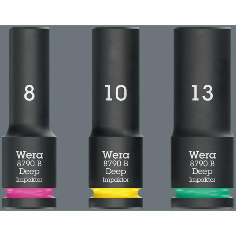 MODULE DOUILLES IMPACT      9728 ZYKLOP (15PC)WERA