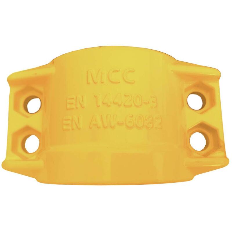 KLEMSCHAAL EN14420 EC 25X6 - ALU(36-39) GEEL