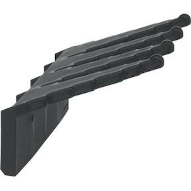 SUPPORT MUR.FIBRE/PP NOIR   0615/9 60X160X238 VIKA