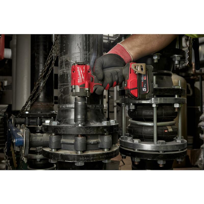 Milwaukee - M18 FIW2F12-502X - boulonneuse à chocs sans fil - 1/2" - 18 V - 2x 5,0 Ah - 339 Nm - hd Box - 03167294