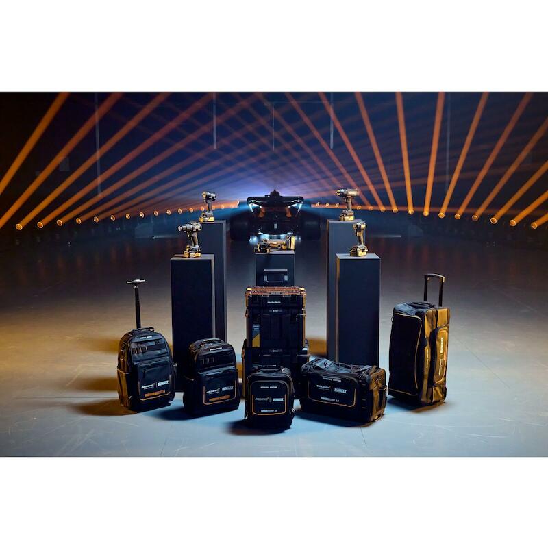 Dewalt - DCK2222MP2T-QW 18V xr McLaren brushless power tool kit with DCD86m hammer drill and DCF86m impact driver - 2x 5.0 Ah battery - tstak - 08155501