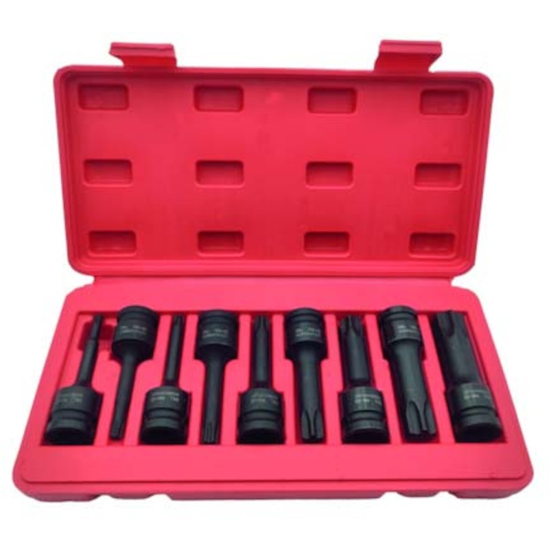 SLAGDOPPENSET 1/2" TORX     P76LFCU (9ST)  XHANDER