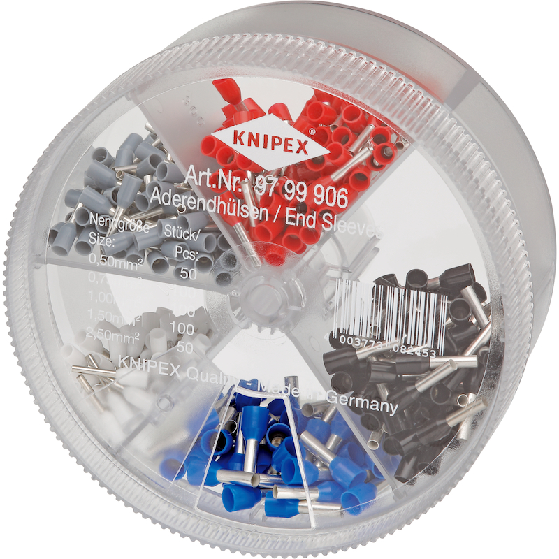 ASSORTIMENT D'EMBOUTS ISOLÉ 97 99 906(400PC)KNIPEX