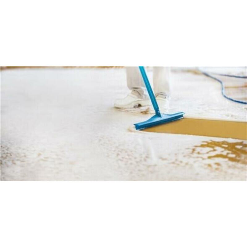 VLOERTREKKER - VIKAN 7140/3 - TPE RUBBER BLAUW 400MM