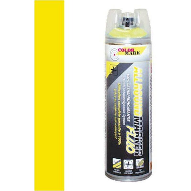 TRAC.CHANT.JAUNE-FLUO 500ML SPOTMARKER ALLR.COLORM