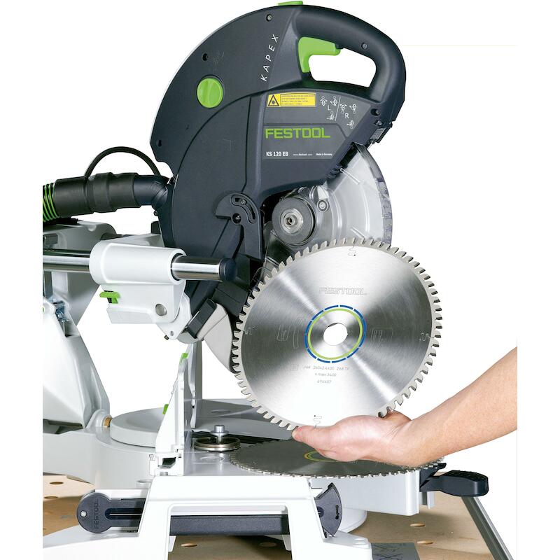 LAME DE SCIE CIRCULAIRE HW 260X2,4X30 TF68 ALUMINIUM/PLASTICS - 494607 - FESTOOL