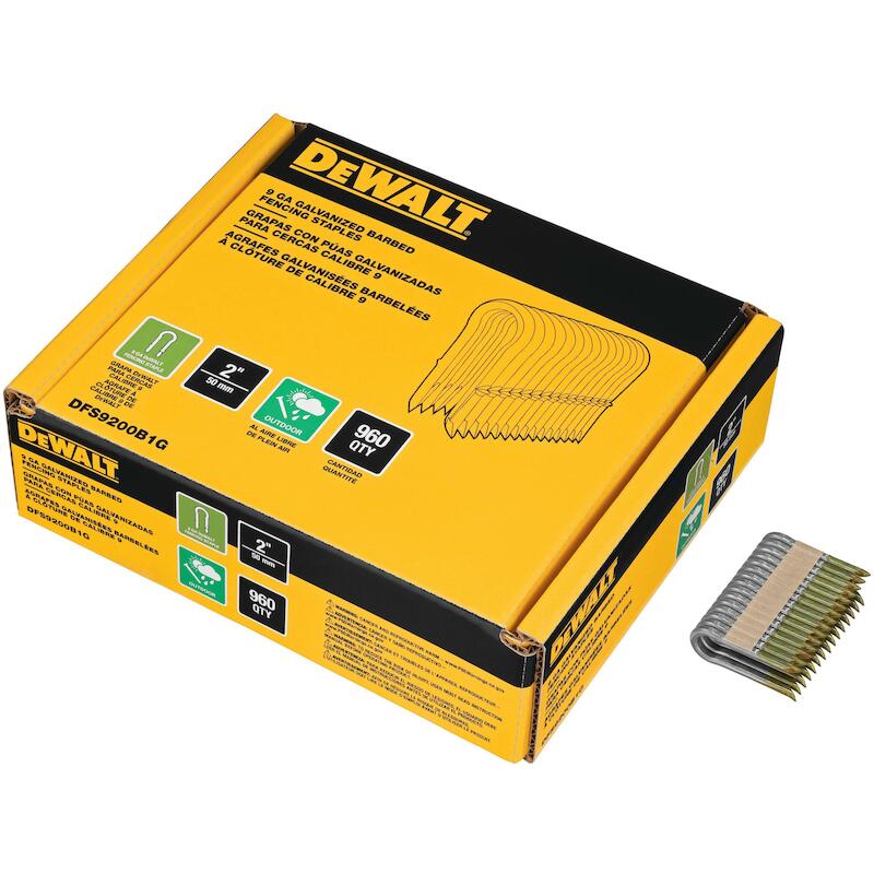 CLOUS CRAMP.3,7-4MM 50MM  DFS9200B1G (960PC)DEWALT