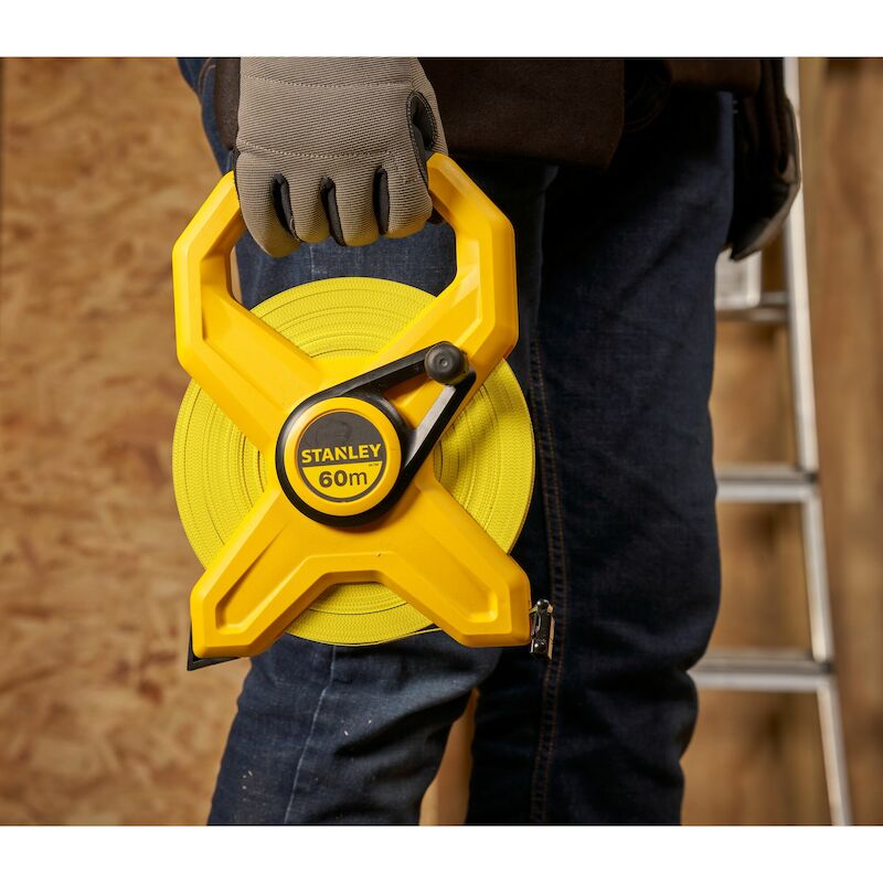 Stanley - 2-34-795 - Landmeter - Glasvezel - Open kast - Klasse III - 60 m - 12,7 mm - 41010907