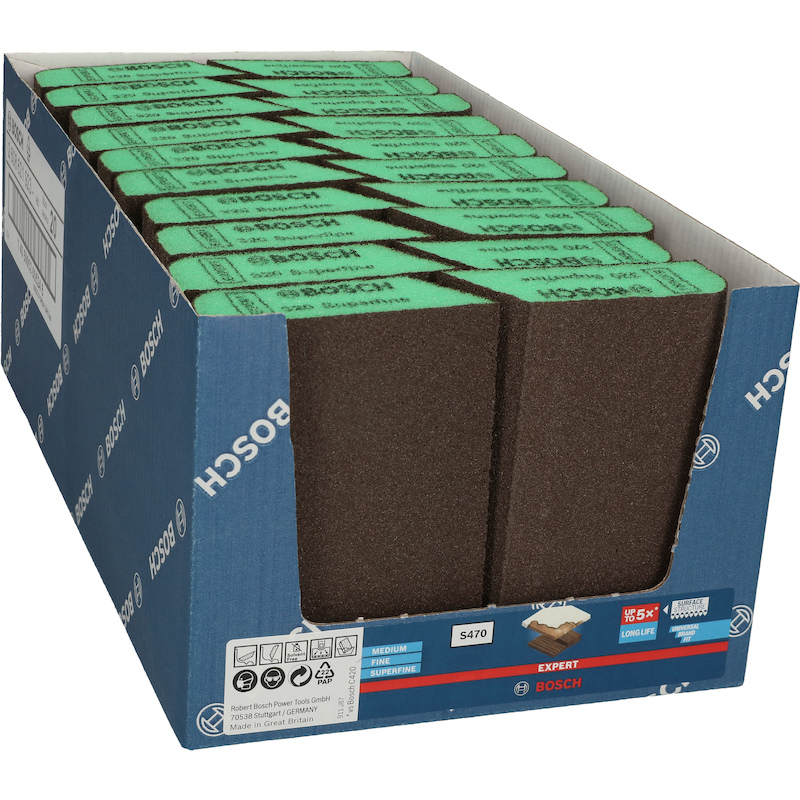 SCHUURSPONS 69X97MM SUPERF. 2608621923 (20ST)BOSCH
