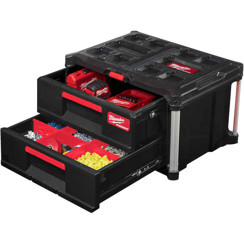 COFFR D'OUTILS 2 TIROIRS    4932472129   MILWAUKEE
